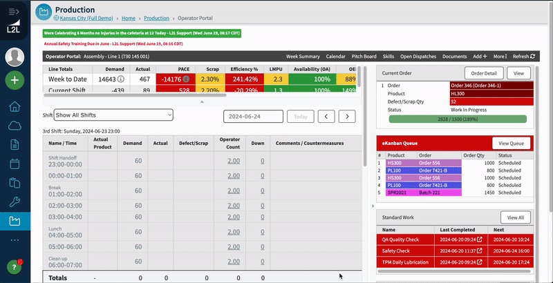 Operator Portal Overview – L2L